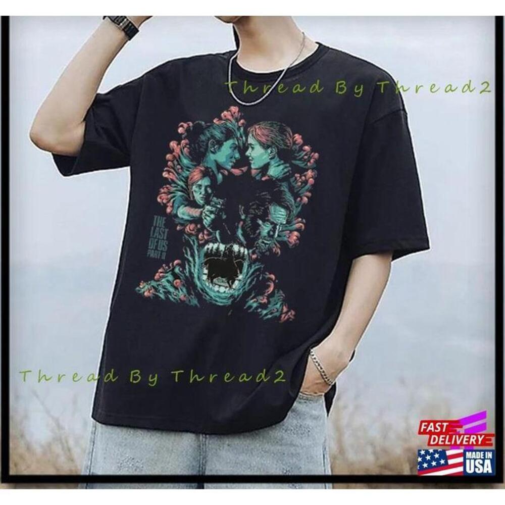 The Last Of Us Part Ii Tshirt Mens Women Classic